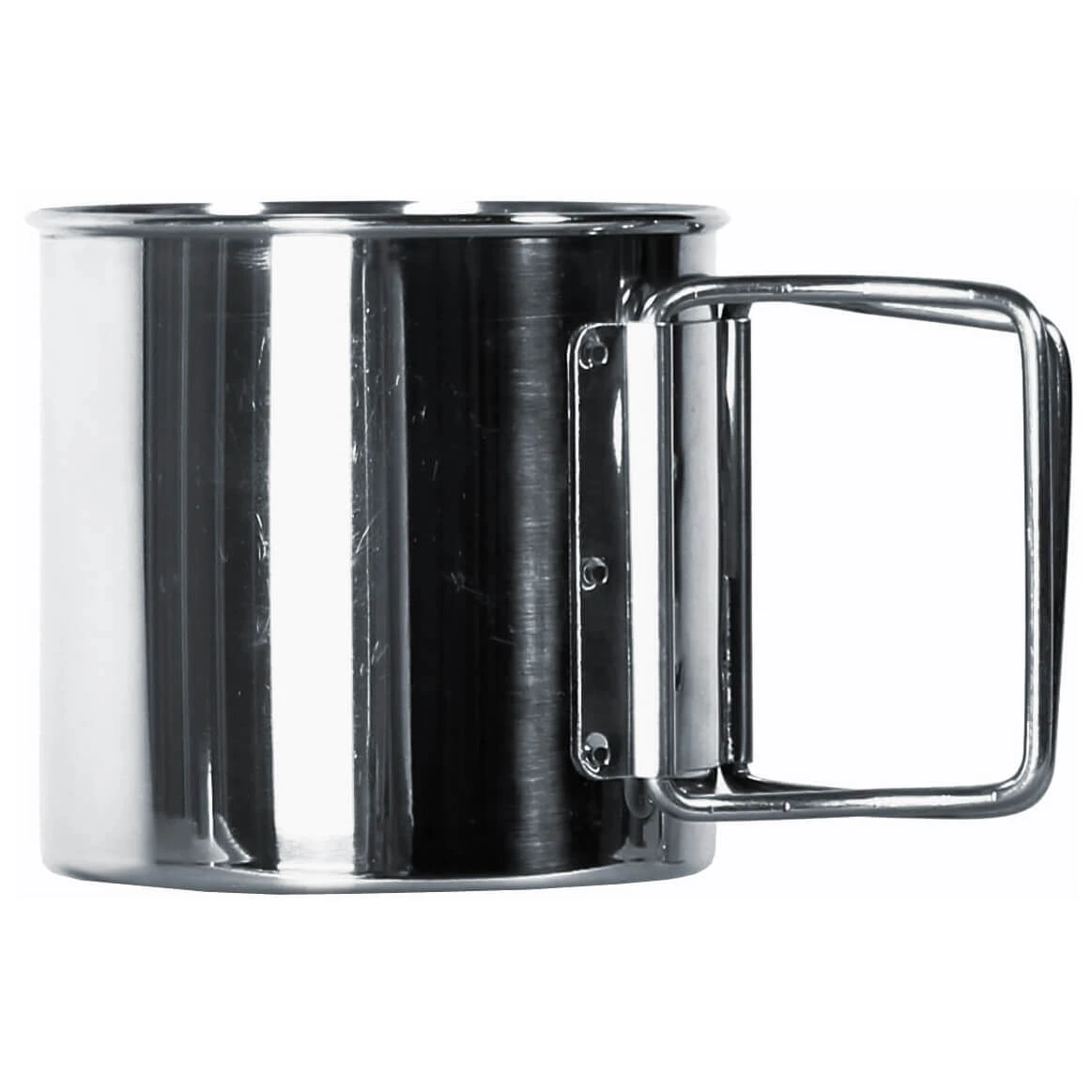 Basic Nature - Stainless Steel Cup With Foldable Handle 3 Basic Nature - Stainless Steel Cup With Foldable Handle - Image 3