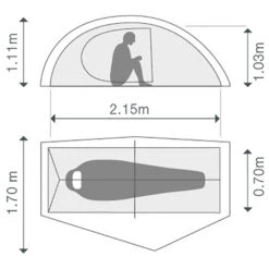 Exped - Mira I HL - 1-person Tent -Primus Store exped mira i hl 1 person tent detail 4