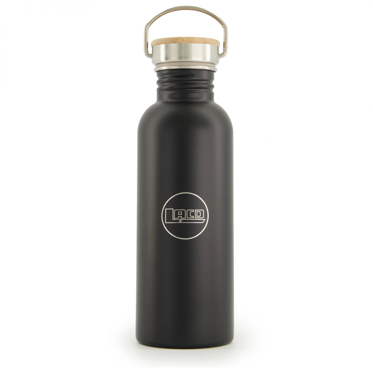 LACD - Steel Bottle Wood Closure - Water Bottle 1 LACD - Steel Bottle Wood Closure - Water Bottle