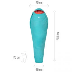 Millet - Women's Baikal 750 - Synthetic Sleeping Bag -Primus Store millet womens baikal 750 synthetic sleeping bag detail 3