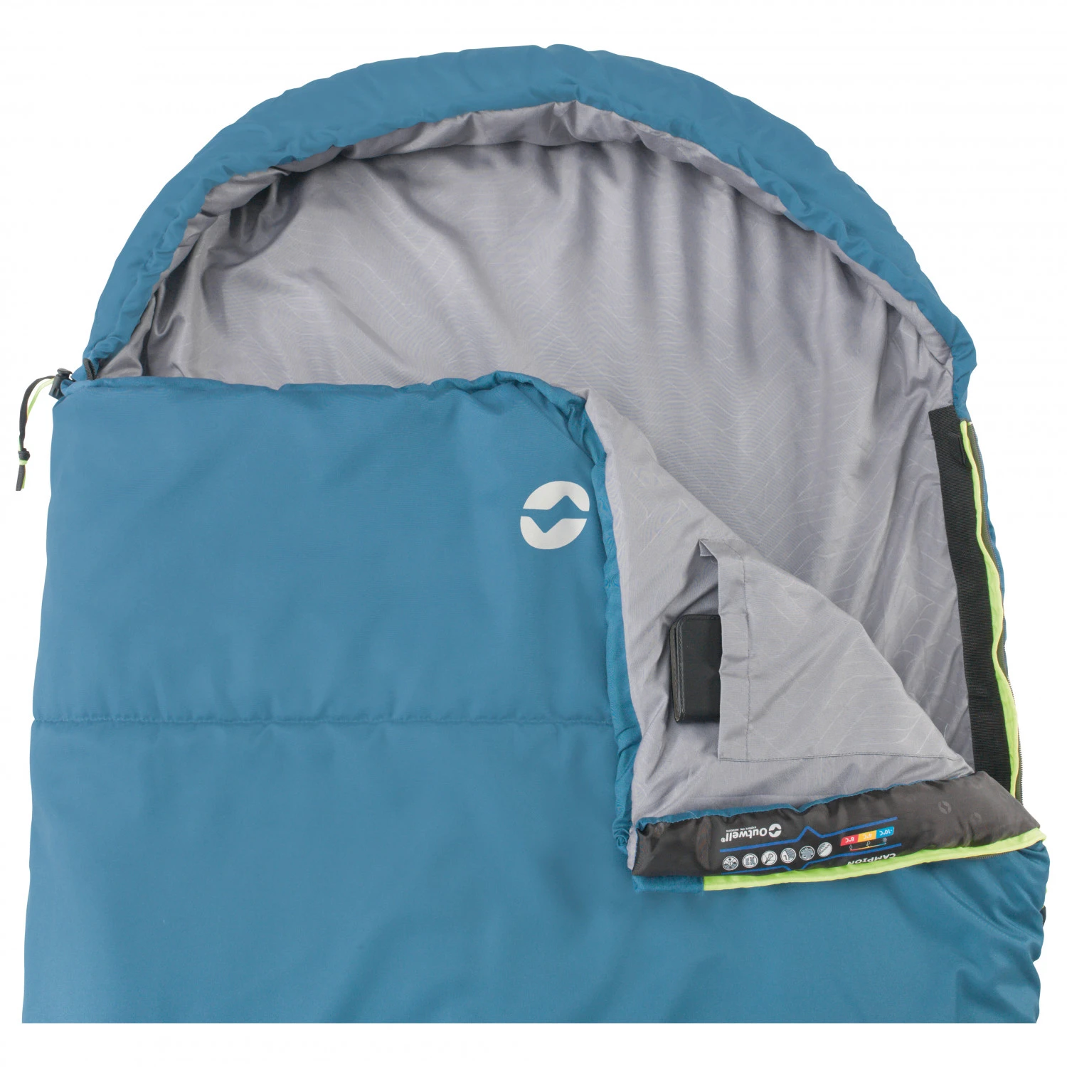 Outwell - Campion - Synthetic Sleeping Bag 6 Outwell - Campion - Synthetic Sleeping Bag - Image 6