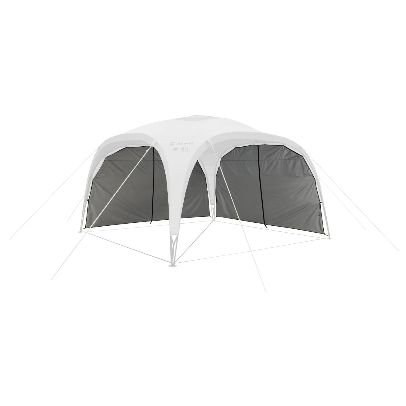 Outwell - Event Lounge L Side Wall With Zipper Set - Tent Extension 1 Outwell - Event Lounge L Side Wall With Zipper Set - Tent Extension