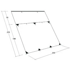 Outwell - Hillcrest Tarp - Tarp 11 Outwell - Hillcrest Tarp - Tarp -Primus Store outwell hillcrest tarp tarp detail 6