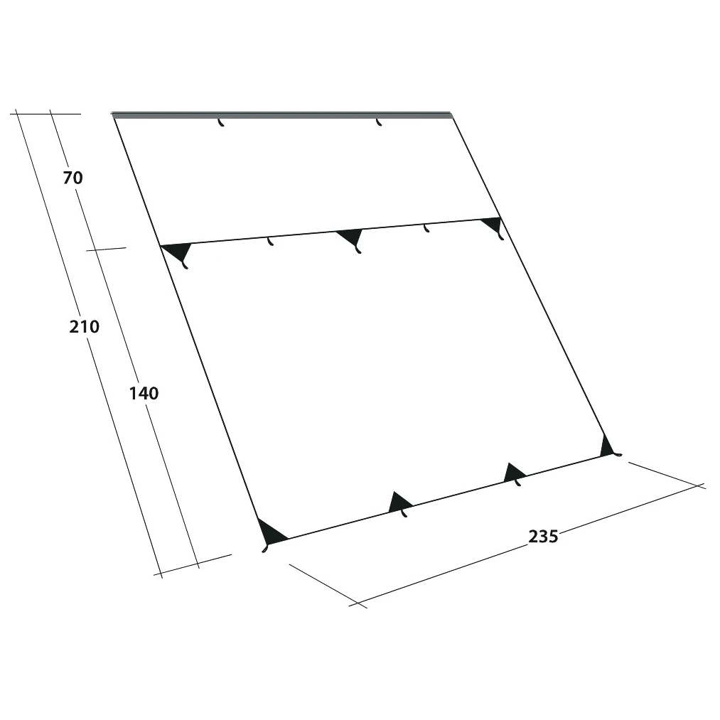 Outwell - Hillcrest Tarp - Tarp 6 Outwell - Hillcrest Tarp - Tarp - Image 6