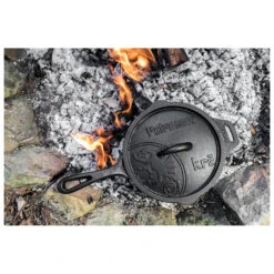 Petromax - Cast Iron Casserole Dish With Lid -Primus Store petromax cast iron casserole dish with lid detail 5