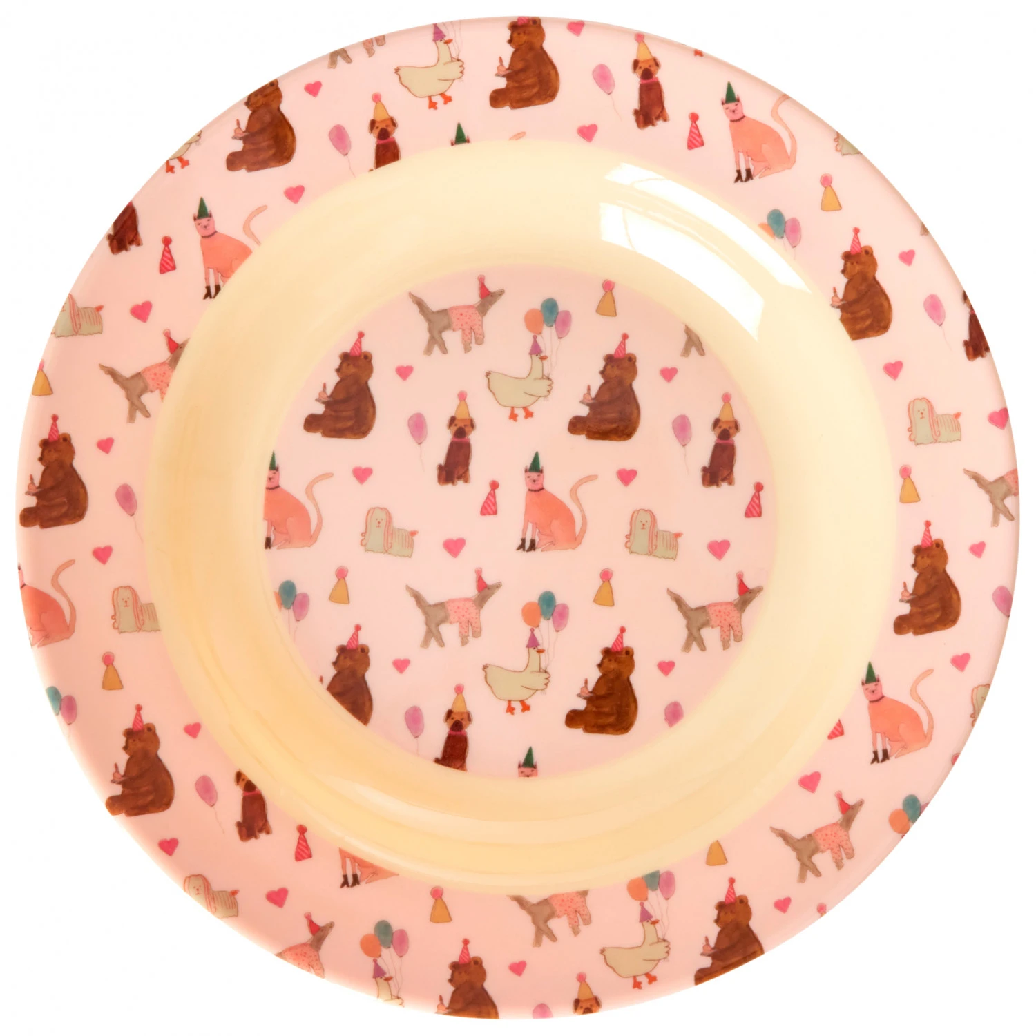 Rice - Melamine Kids Bowl - Plate 2 Rice - Melamine Kids Bowl - Plate - Image 2