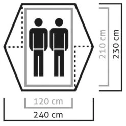 Salewa - Denali II Tent - 2-person Tent -Primus Store salewa denali ii tent 2 person tent detail 3