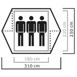 Salewa - Denali III Tent - 3-person Tent -Primus Store salewa denali iii tent 3 person tent detail 3