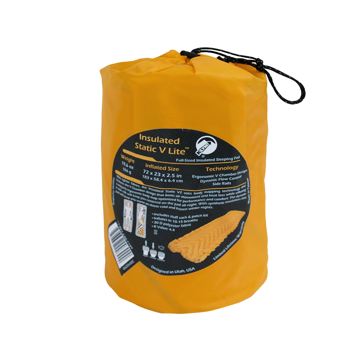 Klymit - Insulated Static V Lite - Sleeping Mat 2 Klymit - Insulated Static V Lite - Sleeping Mat - Image 2