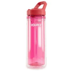 Source - New Eco Tritan Double Wall With Straw - Water Bottle