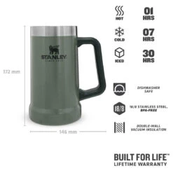 Stanley - Adventure Vacuum Stein - Insulated Mug -Primus Store stanley adventure vacuum stein insulated mug detail 3