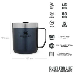 Stanley - Camp Mug - Insulated Mug 9 Stanley - Camp Mug - Insulated Mug -Primus Store stanley camp mug insulated mug detail 4
