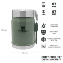 Stanley - Classic Food Jar - Food Storage -Primus Store stanley classic food jar food storage detail 4