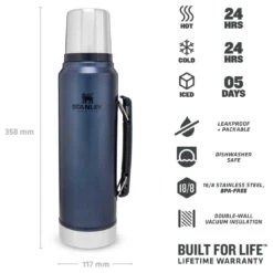 Stanley - Classic Vakuum-Flasche 1 L - Insulated Bottle -Primus Store stanley classic vakuum flasche 1 l insulated bottle detail 4