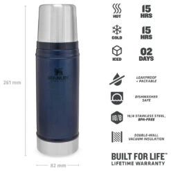 Stanley - Classic Vakuum-Flasche - Insulated Bottle -Primus Store stanley classic vakuum flasche insulated bottle detail 4