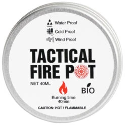 TACTICAL FOODPACK - Tactical Fire Pot - Solid Fuel Stoves