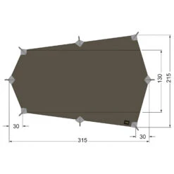 Tatonka - Tarp Wing 2 LT - Tarp