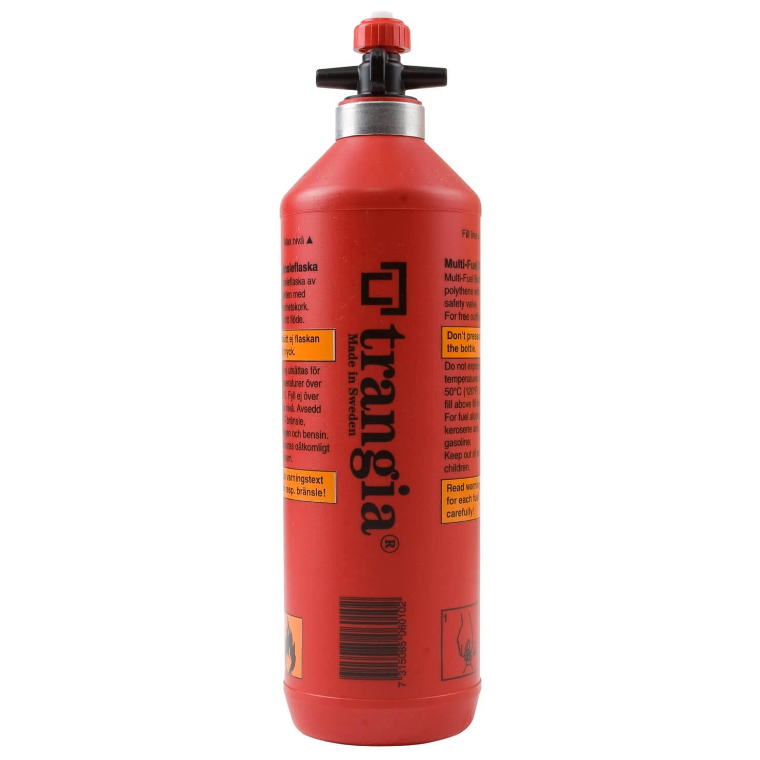 Trangia - Liquid Fuel Safety Tank Bottle - Fuel Bottle 1 Trangia - Liquid Fuel Safety Tank Bottle - Fuel Bottle