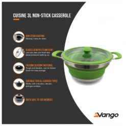 Vango - Cuisine Casserole - Pot -Primus Store vango cuisine casserole pot detail 5