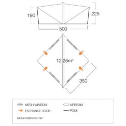Vango - Trigon Airhub - Group Tent -Primus Store vango trigon airhub group tent detail 4