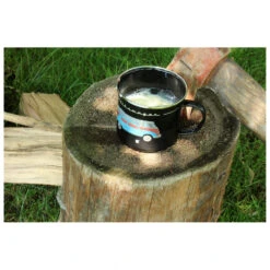 VW Collection - VW T1 Bus Becher Emailliert - Cup -Primus Store vw collection vw t1 bus becher emailliert cup detail 3